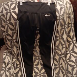 Women's Medium Adidas 3-stripe tights